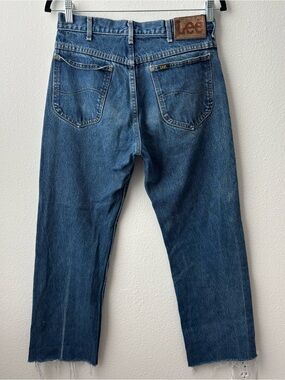 Lee Relaxed Fit Men's Denim Jeans in Mid Blue